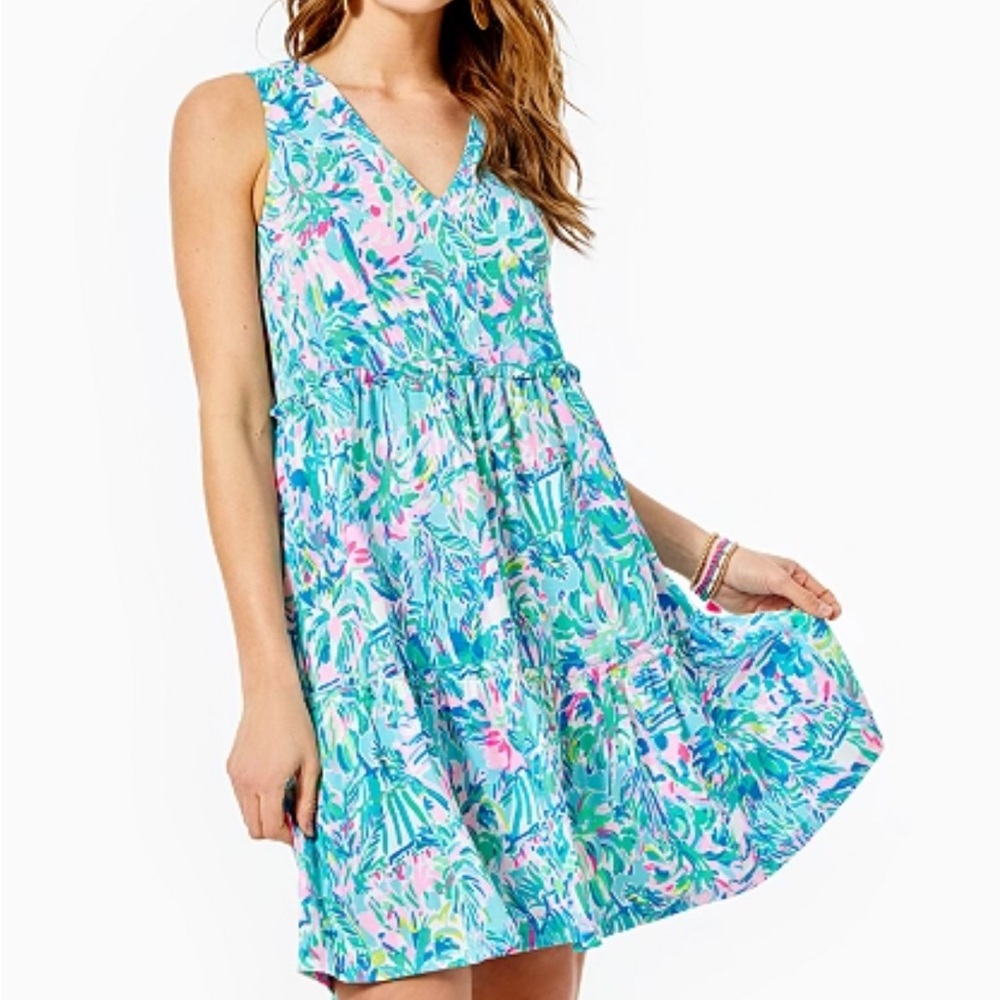 Lilly Pulitzer Pastel Abstract Dress